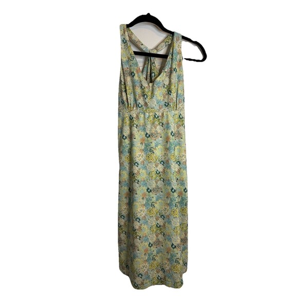 Patagonia Women’s Lightweight Floral Print Hiking Camping Trail Dress Sz M - Picture 1 of 7